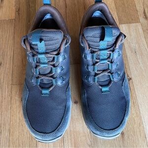 TevaRapid Proof Mens Size 8 Canyonview RP Grey Leather/Textile Shoes Waterproof